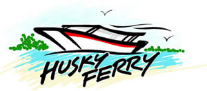 Husky Ferry logo